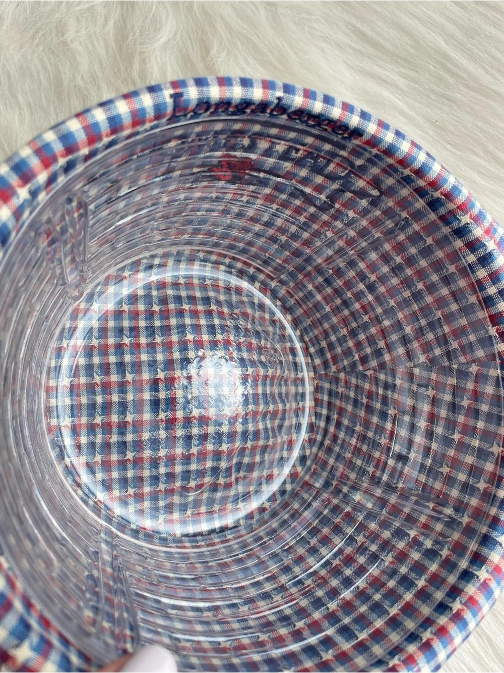 Longaberger Woven Memories vintage farmhouse basket